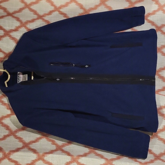 Alpine Tek Jackets & Blazers - AlpineTek Navy Blue Fleece